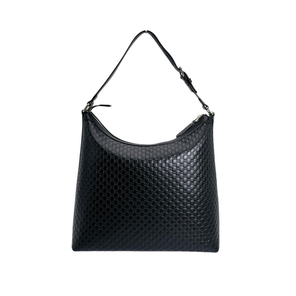Gucci Black Leather Shoulder Bag (Pre-Owned)