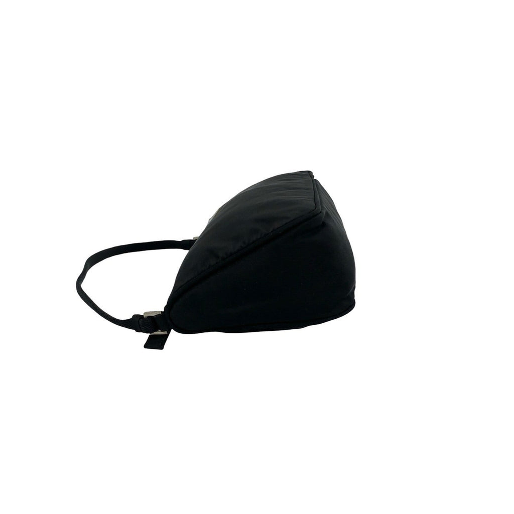 Prada Black Nylon Handbag Pouch Shoulder Bag (Pre-Owned)