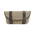 Gucci Beige Brown Gg Canvas Fanny Pack (Pre-Owned)