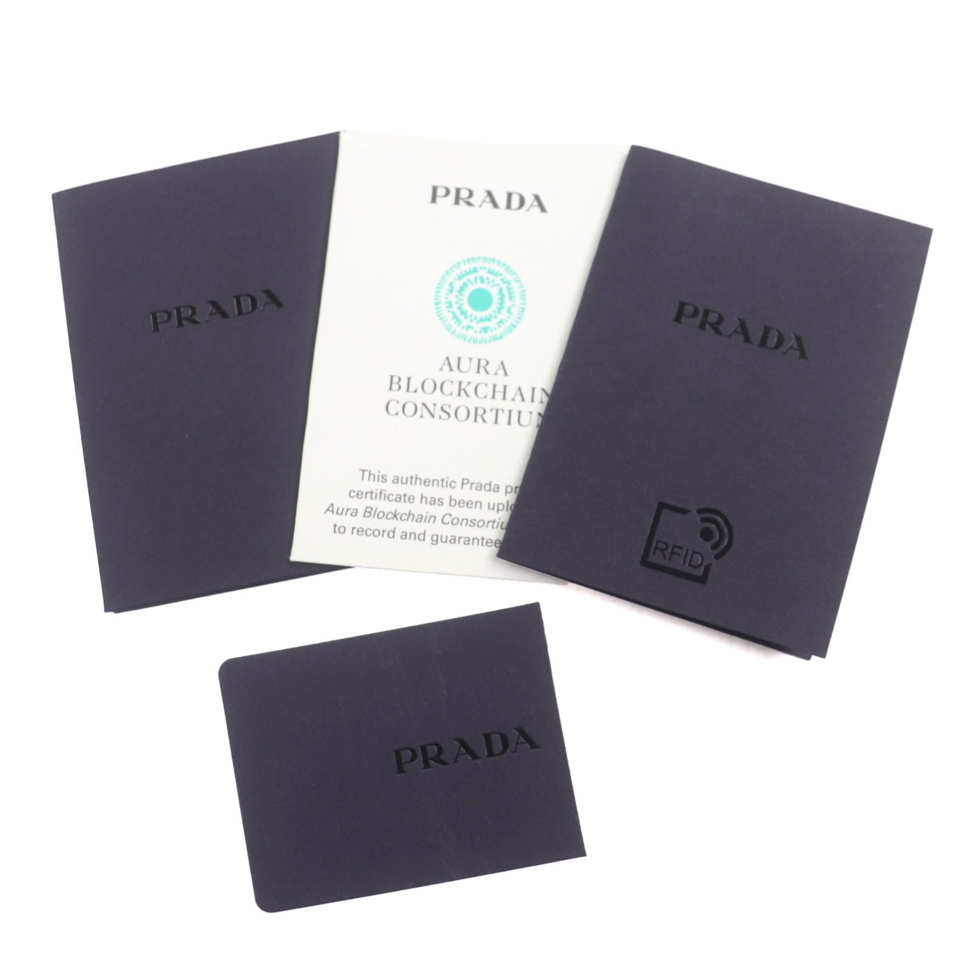 Prada Black Nylon Saffiano Triangle Pouch Shoulder Bag (Pre-Owned)