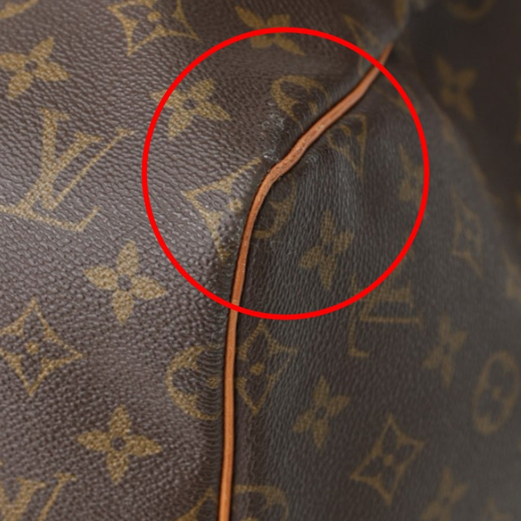 Louis Vuitton Brown Monogram Canvas Boston Bag (Pre-Owned)
