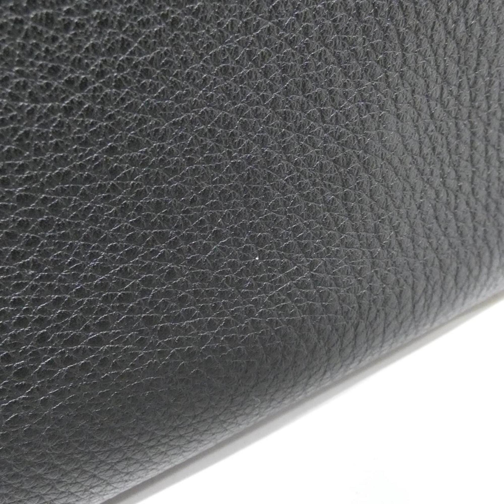 Fendi Black Leather Handbag (Pre-Owned)