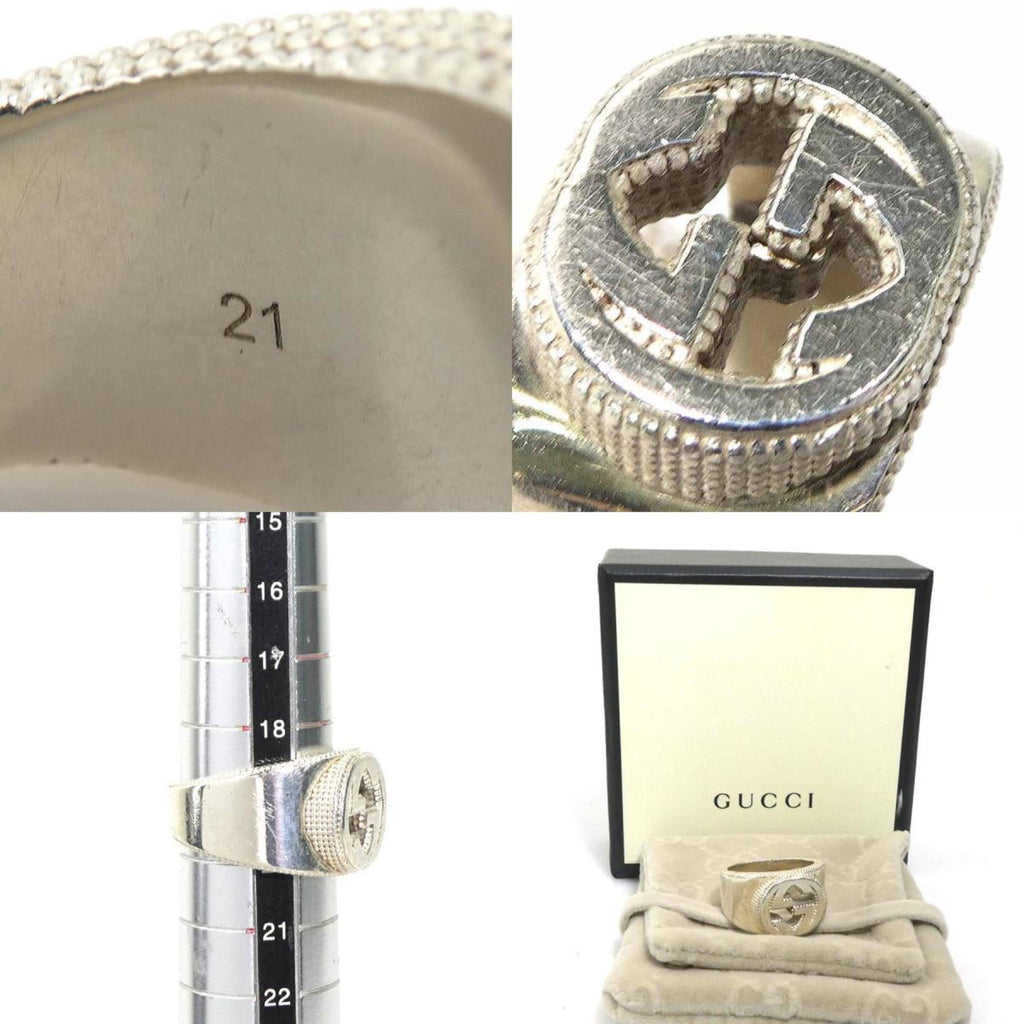 Gucci Silver Silver 925 Band Ring (Pre-Owned)