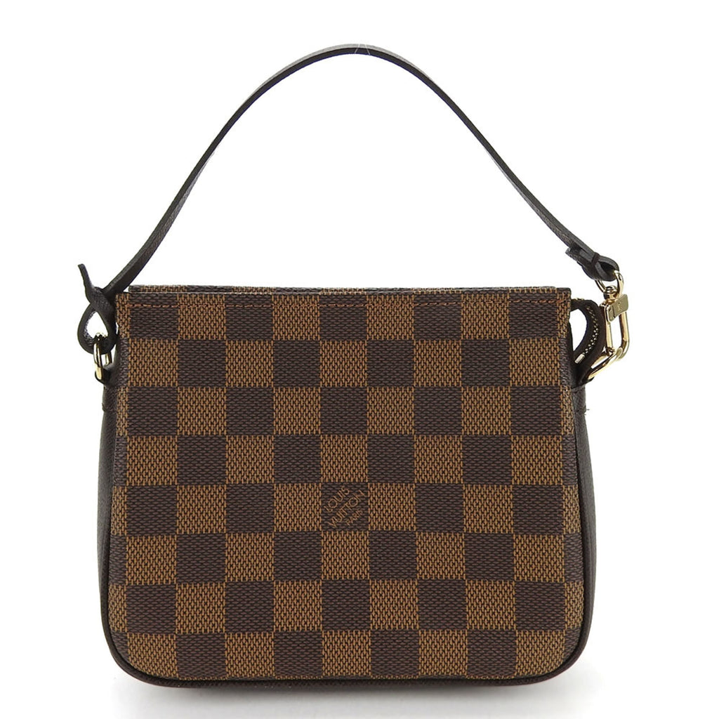 Louis Vuitton Damier Damier Canvas Ebene Damier Canvas Pouch (Pre-Owned)
