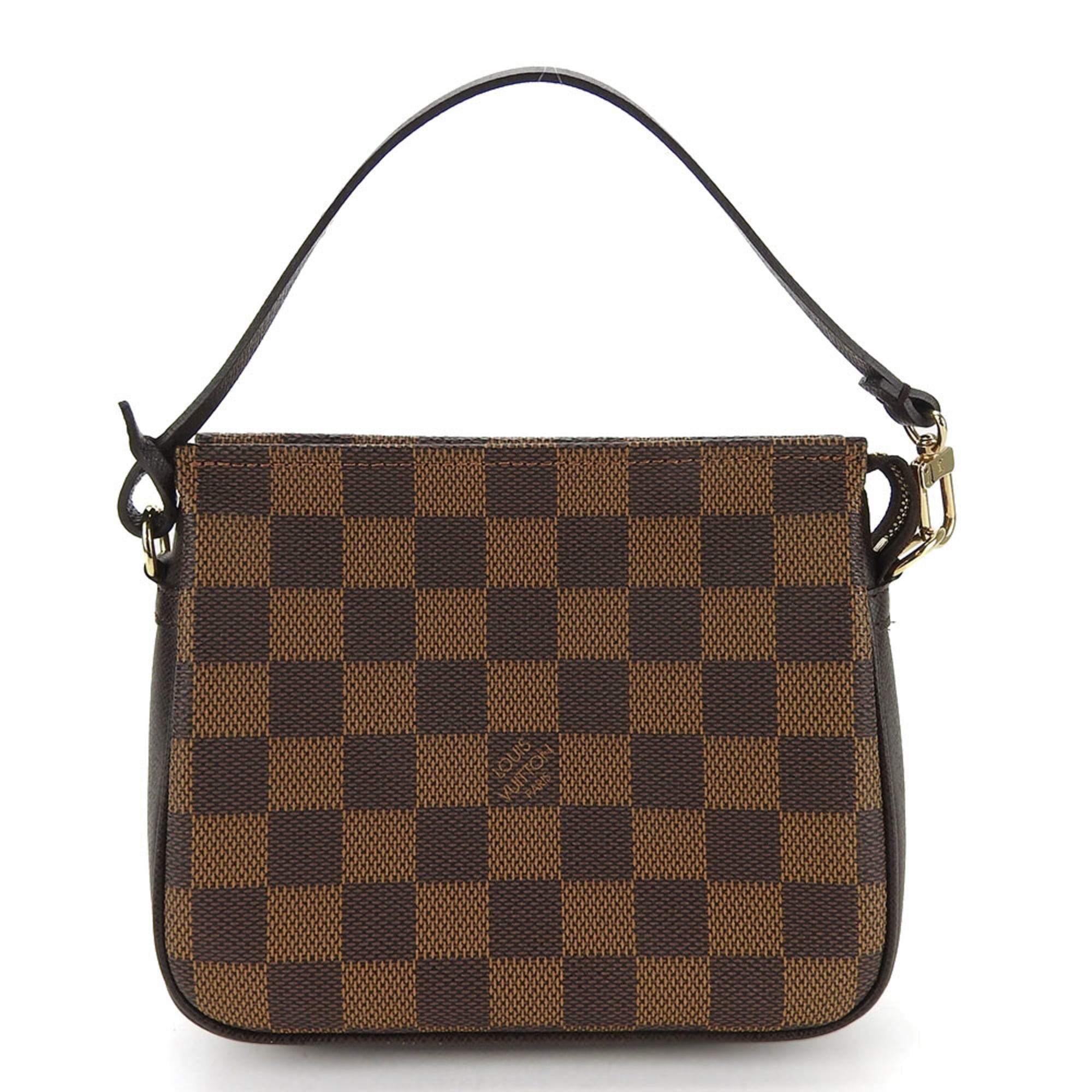 Louis Vuitton Damier Damier Canvas Ebene Damier Canvas Pouch (Pre-Owned)