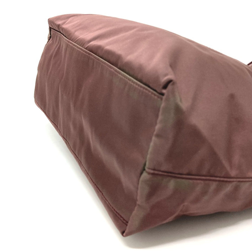 Prada Purple Leather Tote Bag (Pre-Owned)