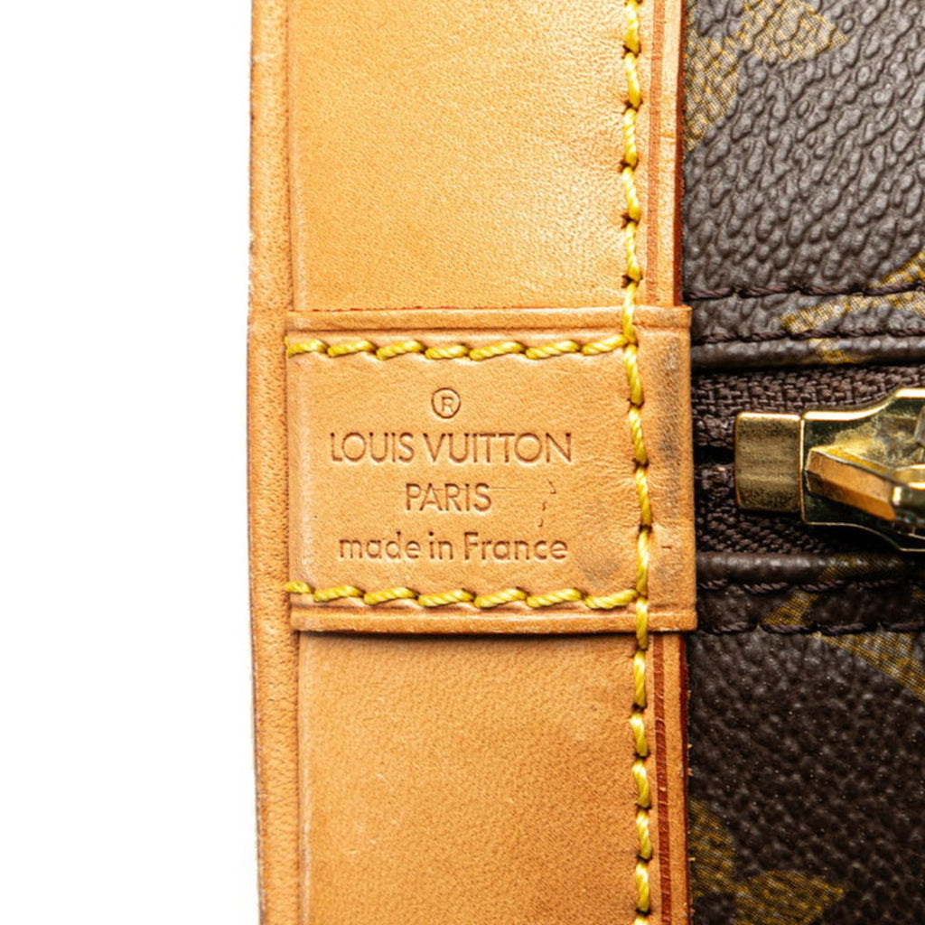 Louis Vuitton Brown Pvc Leather Handbag Shoulder Bag (Pre-Owned)