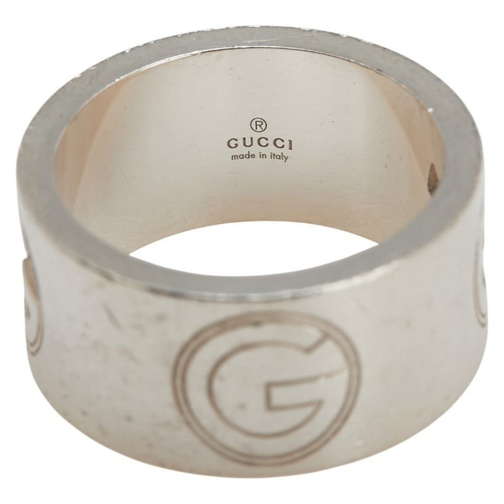 Gucci Silver 925 Band Ring (Pre-Owned)