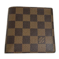 Louis Vuitton Brown Damier Canvas Wallet (Bi-Fold) (Pre-Owned)