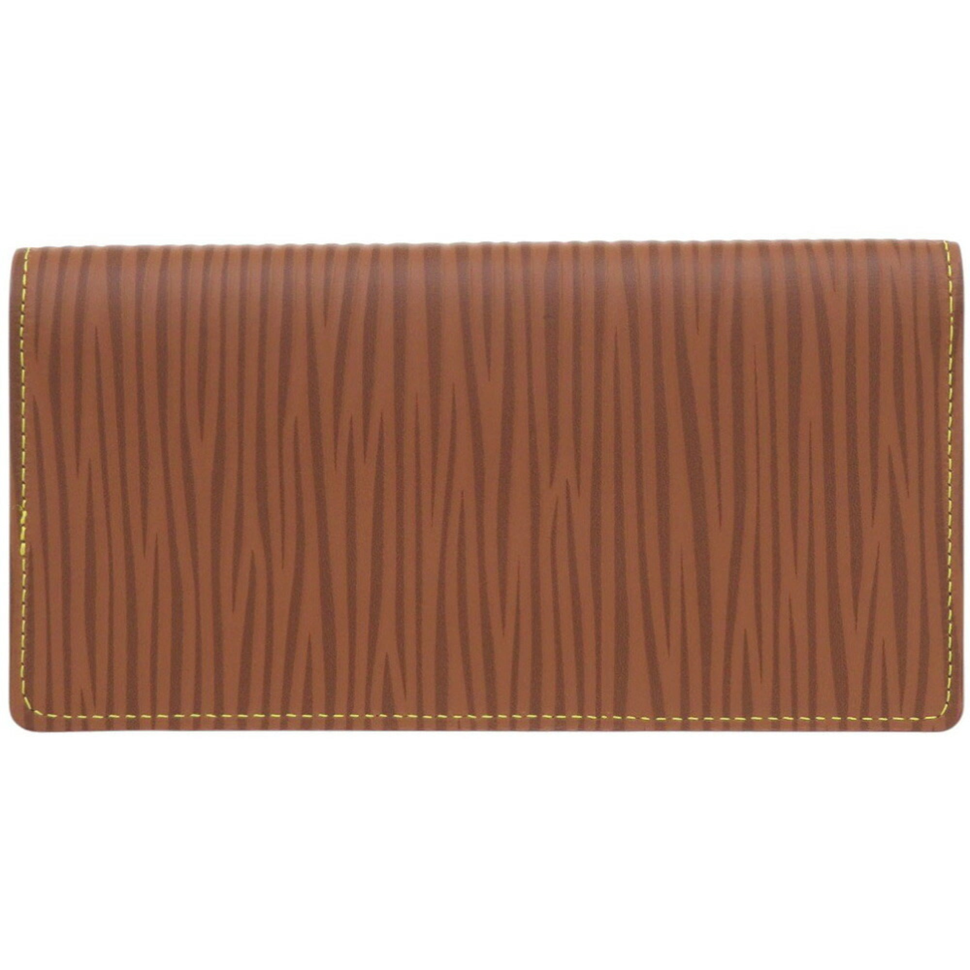 Louis Vuitton Brown Epi Leather Long Wallet (Bi-Fold) (Pre-Owned)