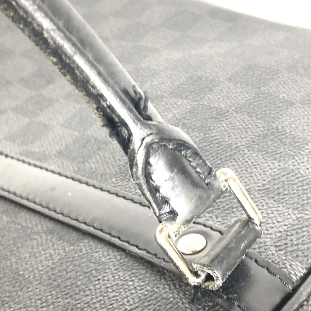 Louis Vuitton Black Damier Graphite Handbag Tote Bag (Pre-Owned)