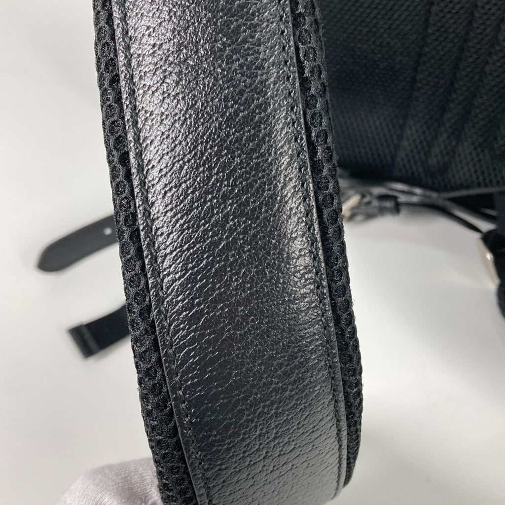 Gucci Black Gg Supreme Backpack (Pre-Owned)