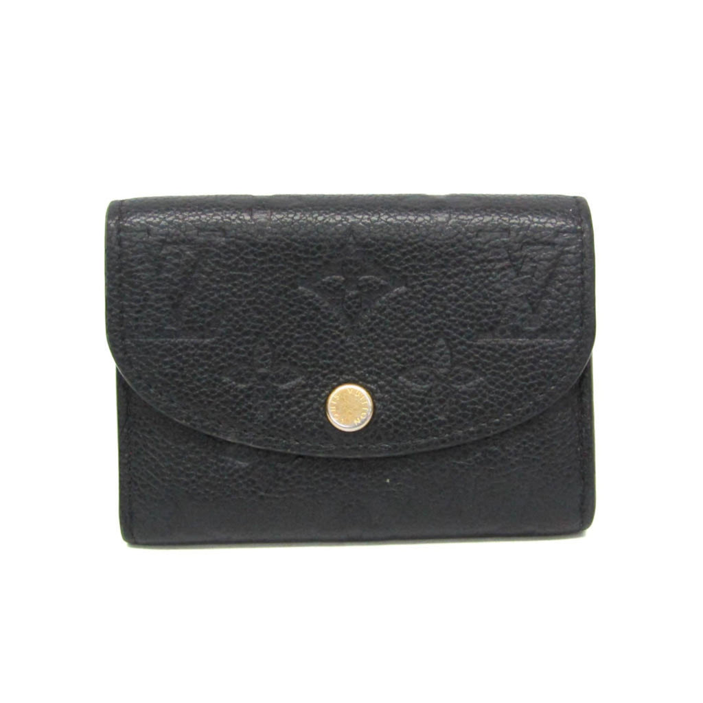 Louis Vuitton Rosalie Flap Coin Purse Limited Edition Vivienne Damier Black Leather Wallets Accessory (Pre-Owned)