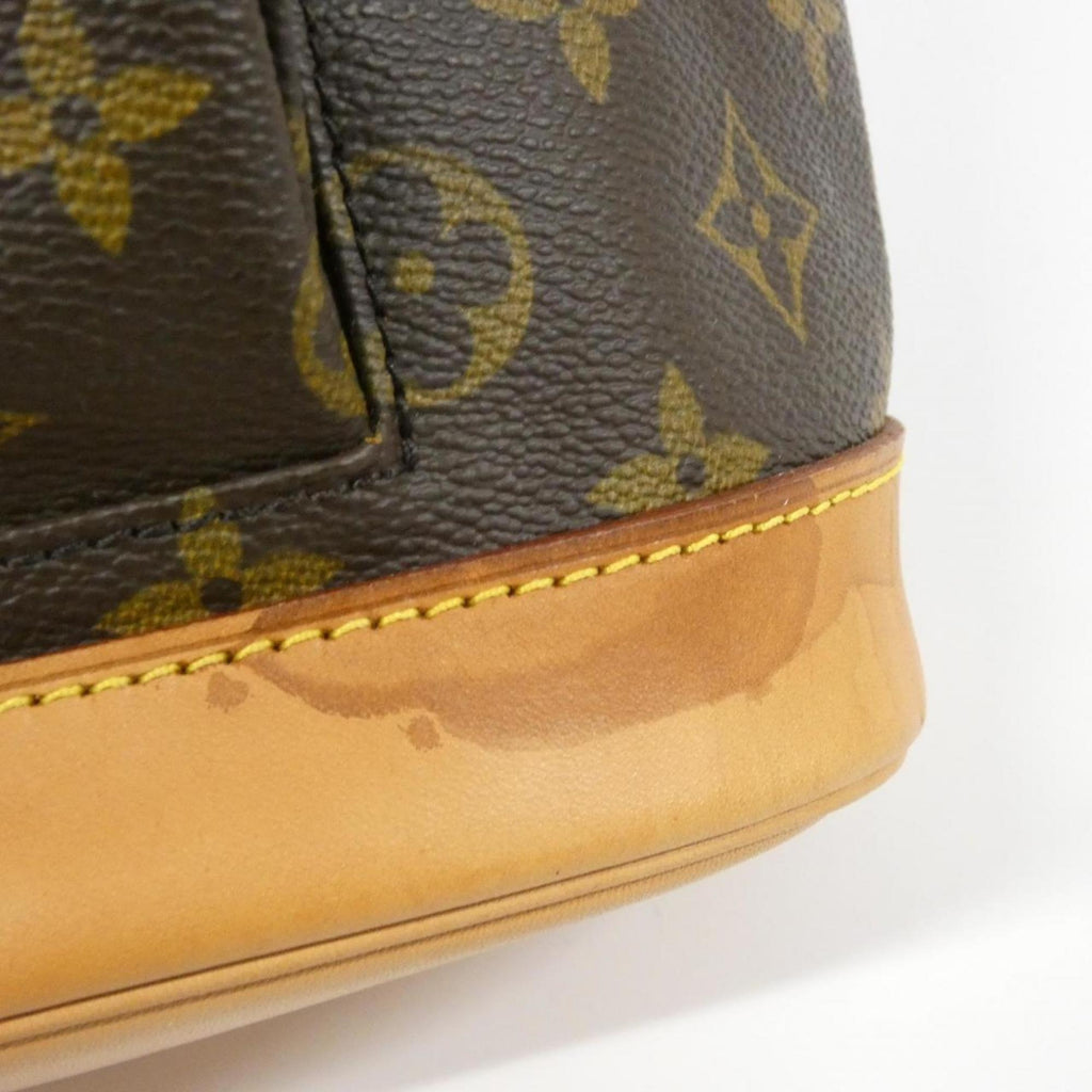 Louis Vuitton Marron Coated Canvas Backpack (Pre-Owned)