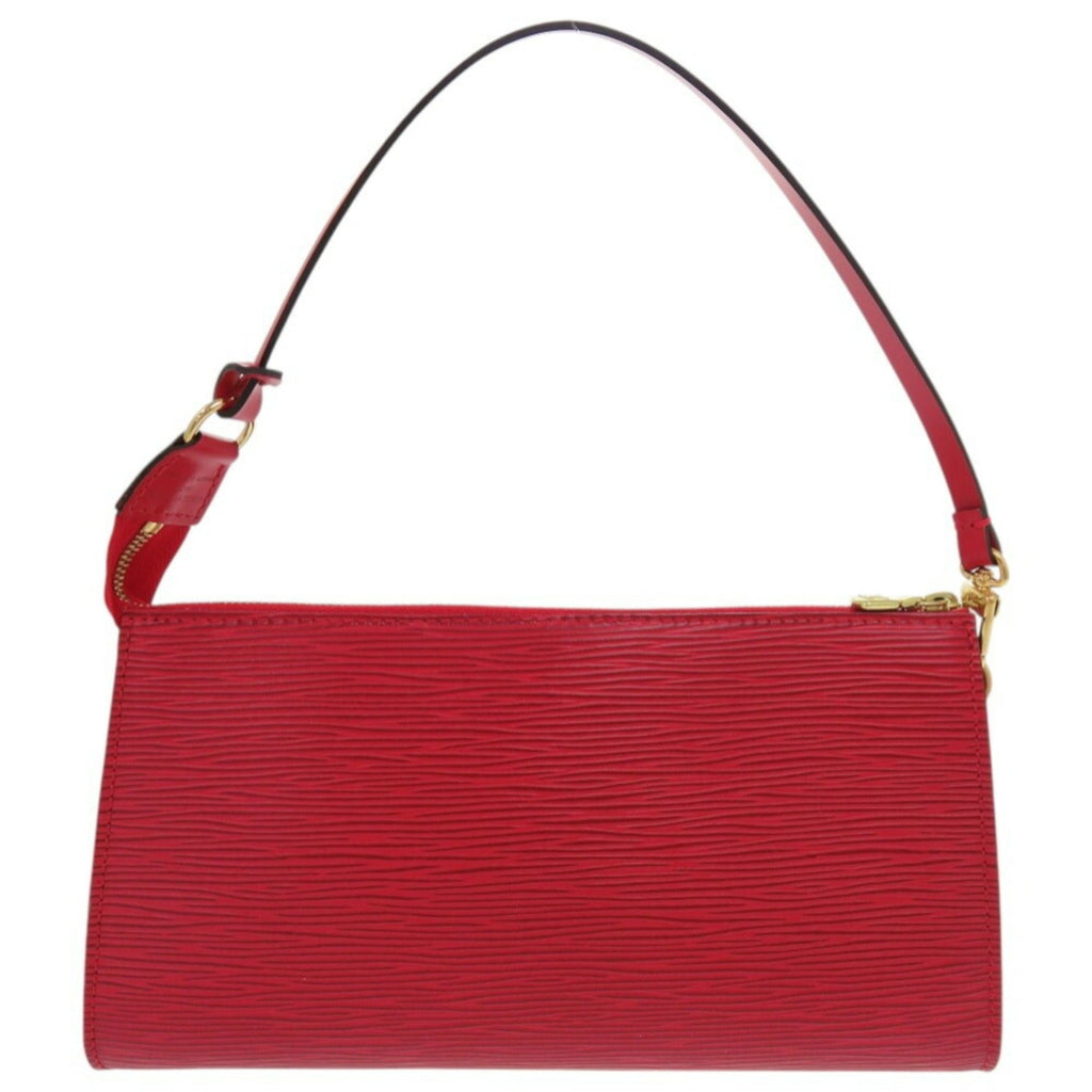 Louis Vuitton Epi Castilian Red Epi Leather Pochette Pouch (Pre-Owned)