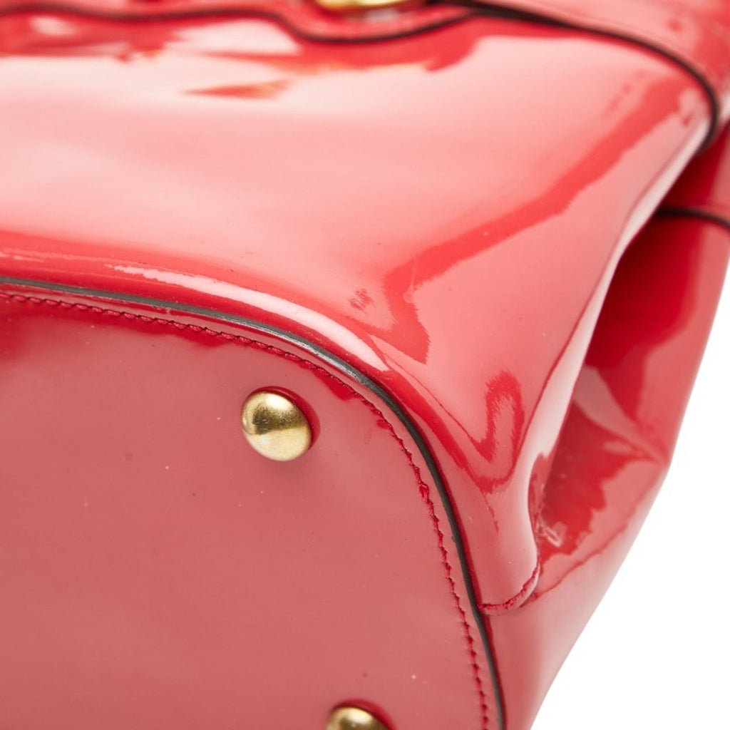 Gucci Pink Patent Leather Handbag (Pre-Owned)