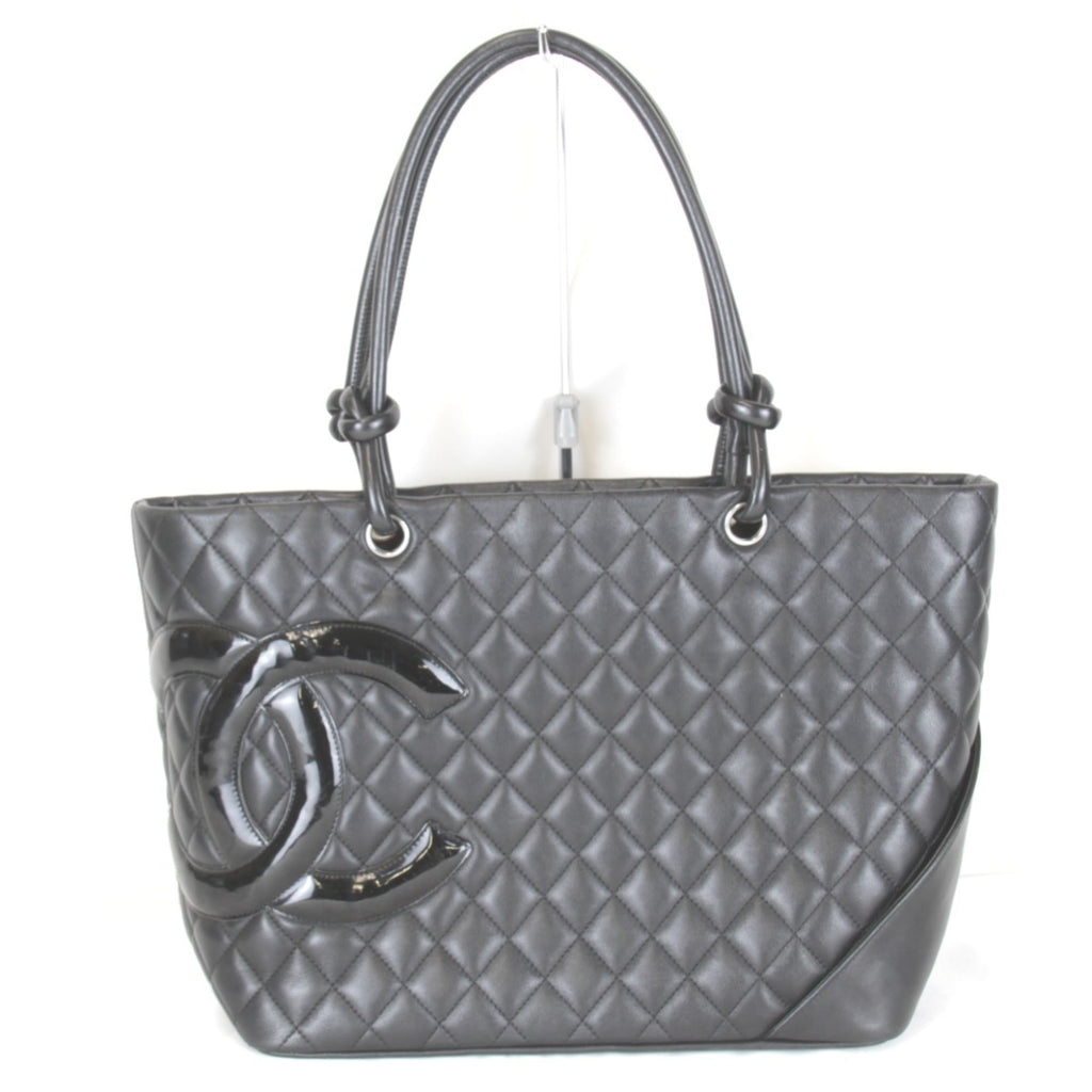 Chanel Black Cambon Ligne Tote Bag (Pre-Owned)