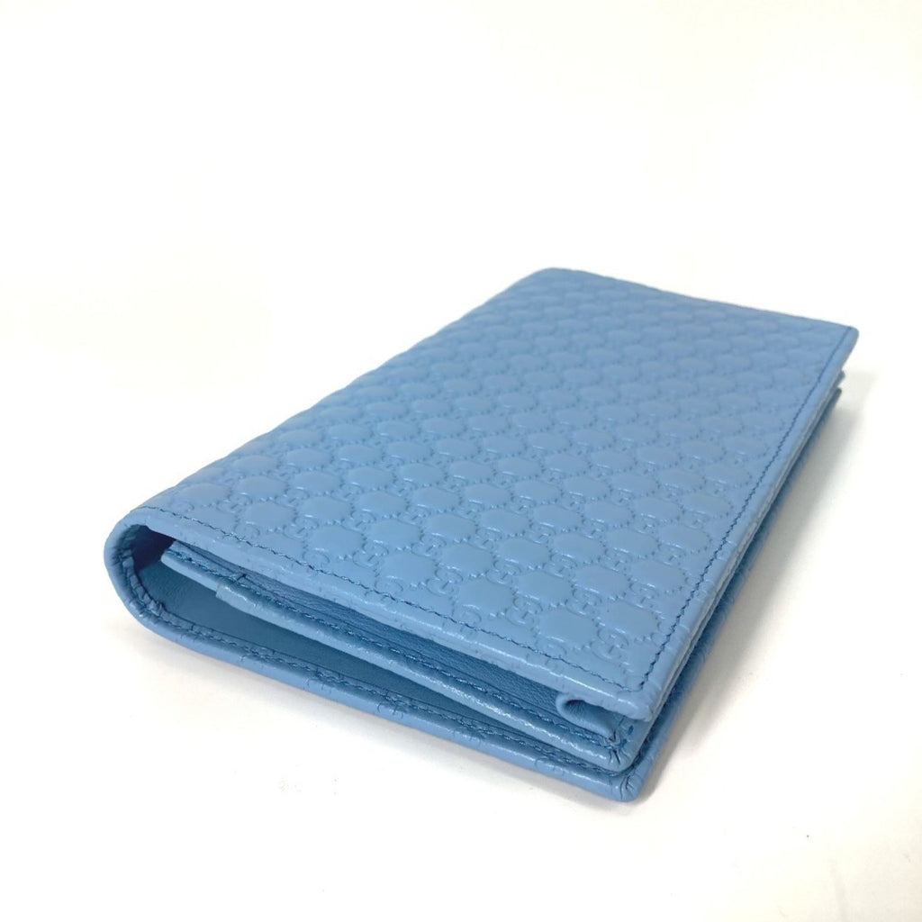 Gucci Blue Leather Chain/Shoulder Wallet (Pre-Owned)
