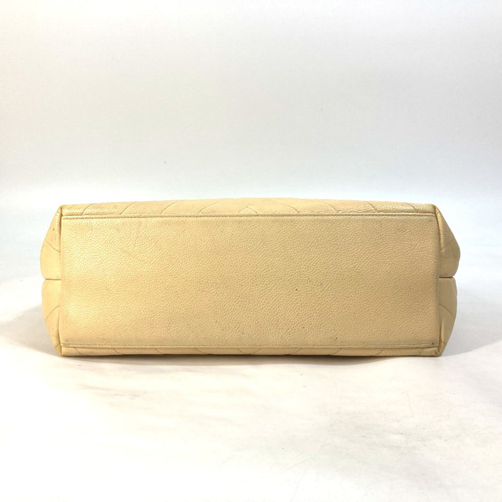 Chanel Yellow Leather Shoulder Bag (Pre-Owned)