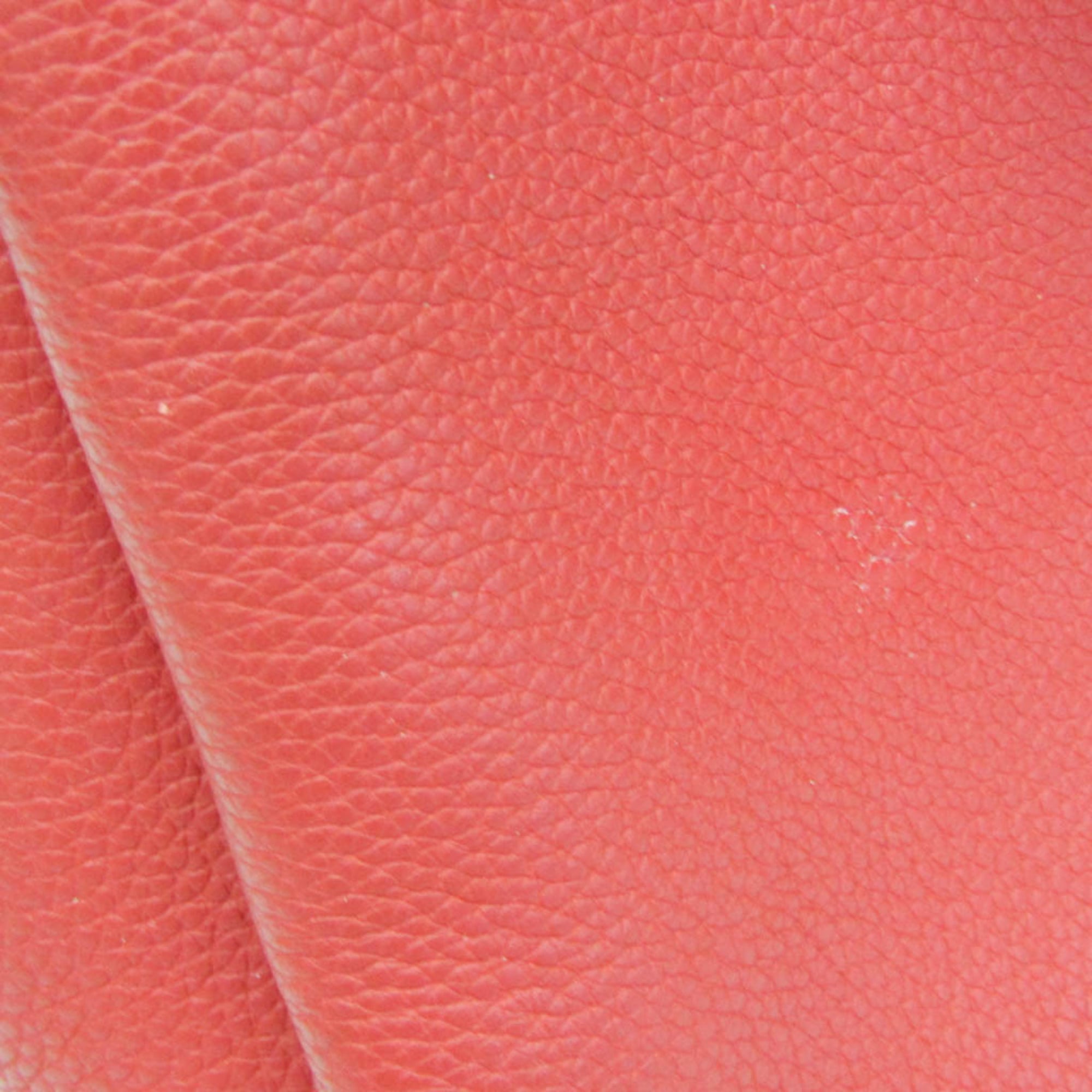 Louis Vuitton Astrid Handbag Leather Red Leather Handbag (Pre-Owned)