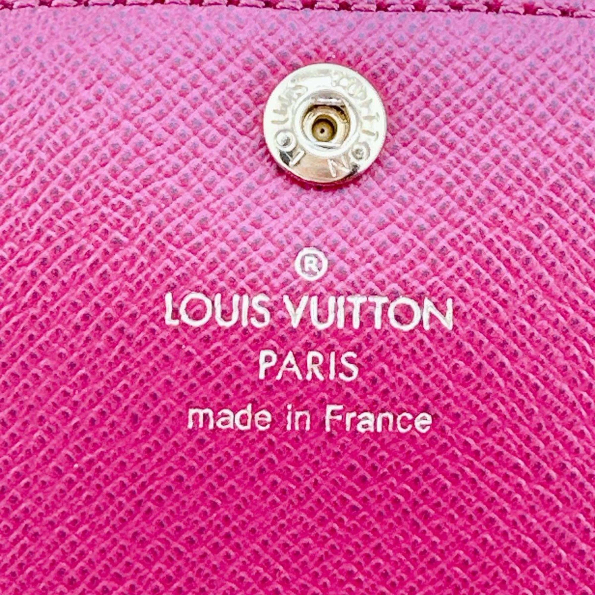 Louis Vuitton Monogram Brown Rouge Monogram Long Wallet (Bi-Fold) (Pre-Owned)