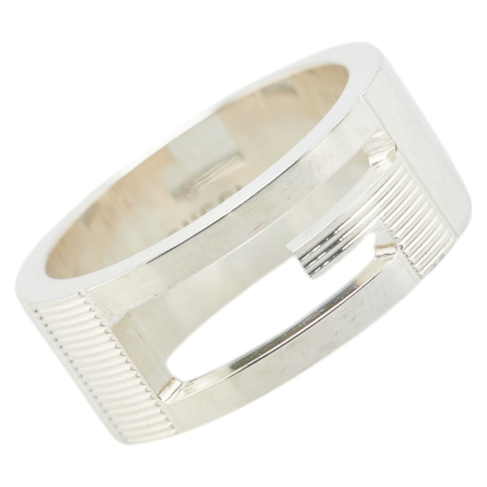 Gucci Silver 925 Band Ring (Pre-Owned)
