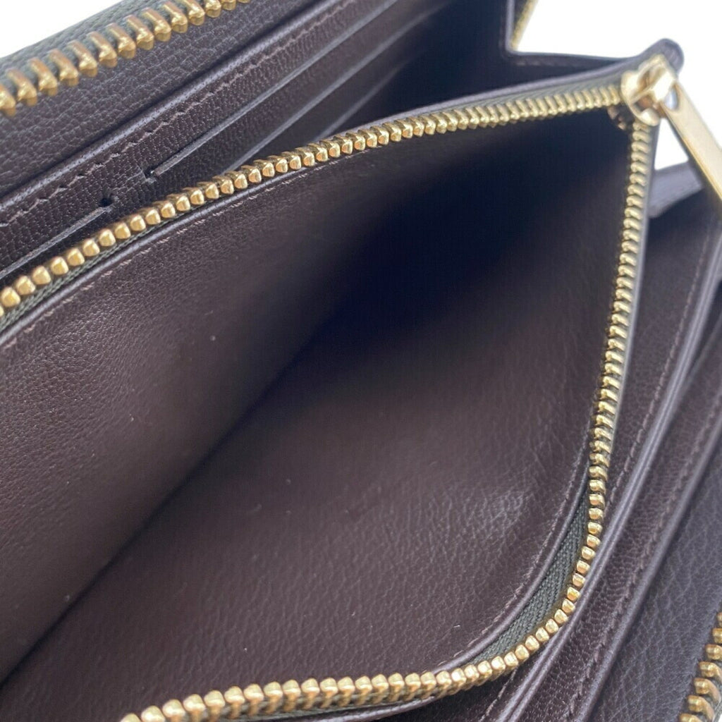 Louis Vuitton Exotic Brown Monogram Monogram Long Wallet (Bi-Fold) (Pre-Owned)
