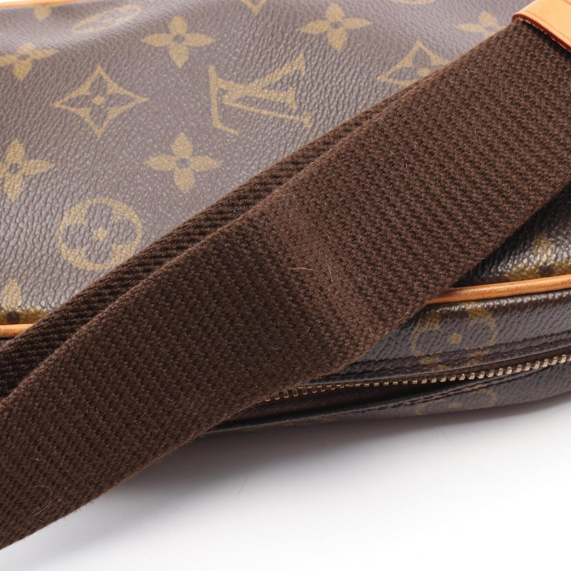 Louis Vuitton Brown Coated Canvas Fanny Pack (Pre-Owned)