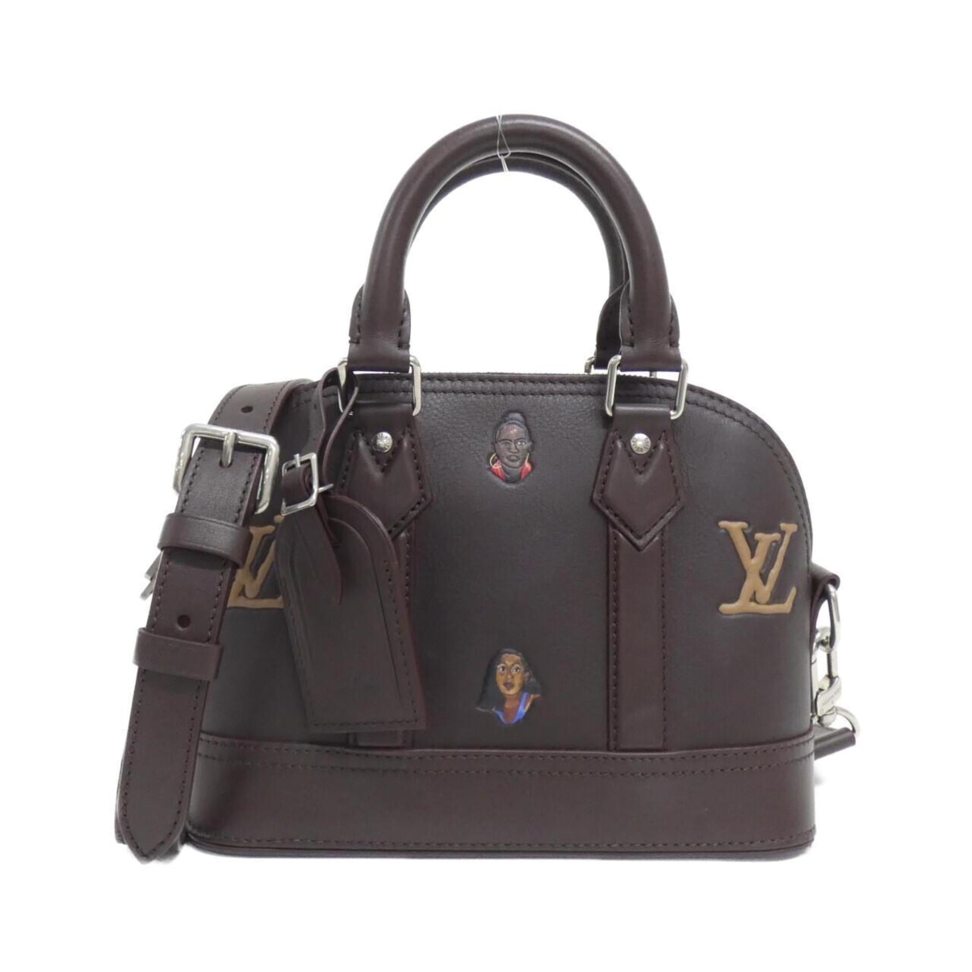 Louis Vuitton Brown Leather Handbag (Pre-Owned)