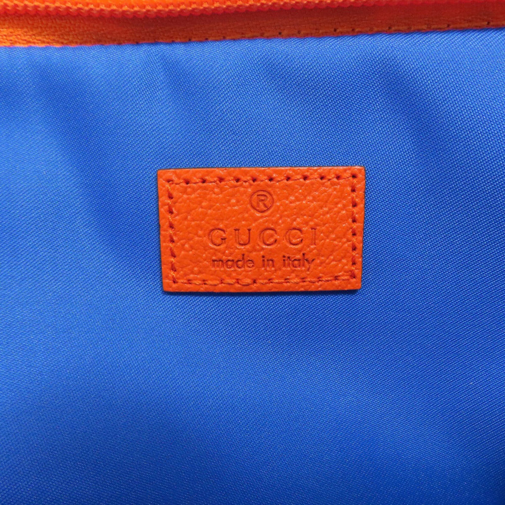 Gucci Blue Orange Purple Nylon Fanny Pack (Pre-Owned)