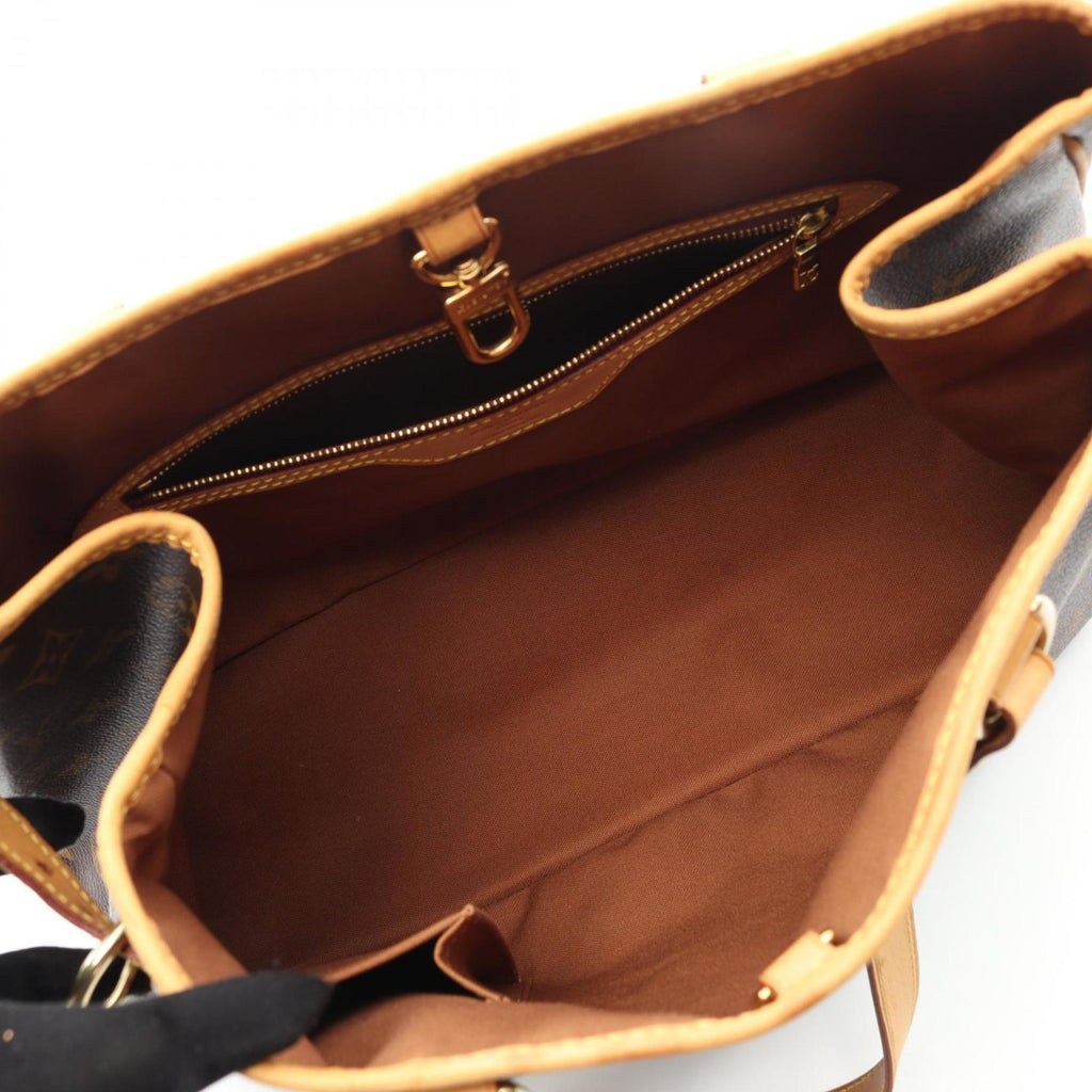 Louis Vuitton Brown Monogram Coated Canvas Pvc Leather Shoulder Bag (Pre-Owned)