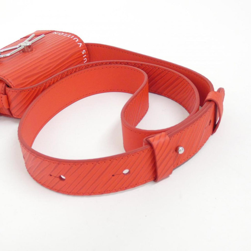 Louis Vuitton Epi Rouge Leather Shoulder Bag (Pre-Owned)