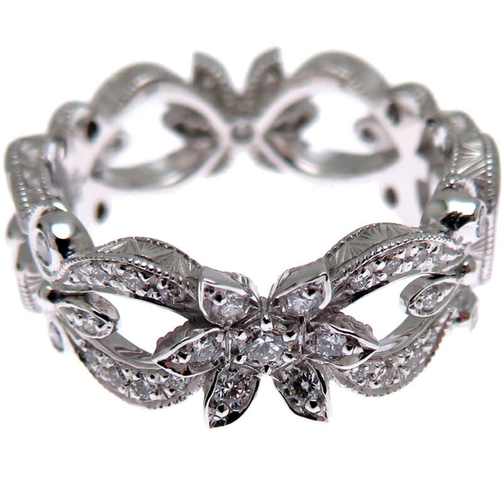 Gucci White Gold (18K) Band Ring (Pre-Owned)