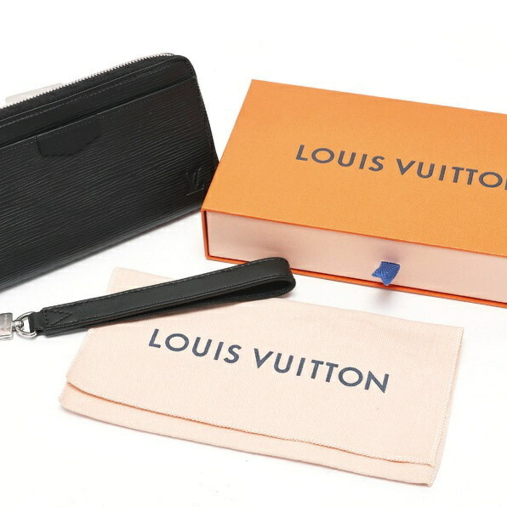 Louis Vuitton Black Noir Epi Leather Coin Purse/Coin Case (Pre-Owned)