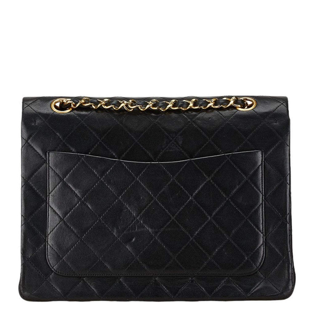 Chanel Black Handbag Shoulder Bag (Pre-Owned)