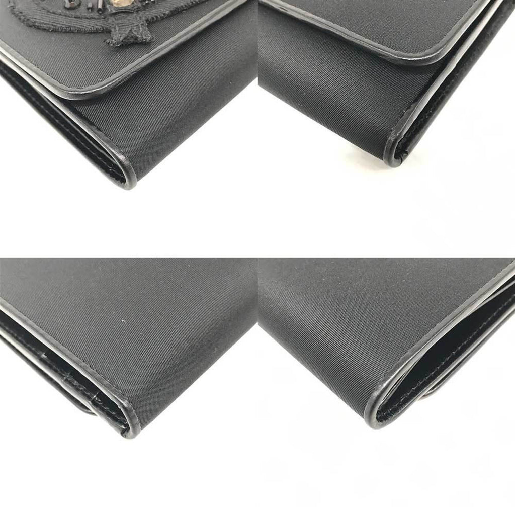 Prada Black Nylon Wallet (Bi-Fold) (Pre-Owned)