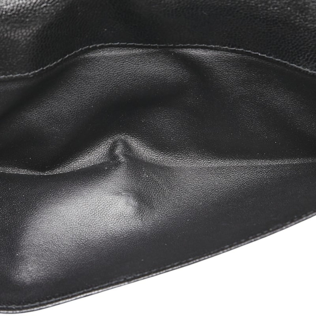 Gucci Black Green Leather Coin Purse/Coin Case (Pre-Owned)
