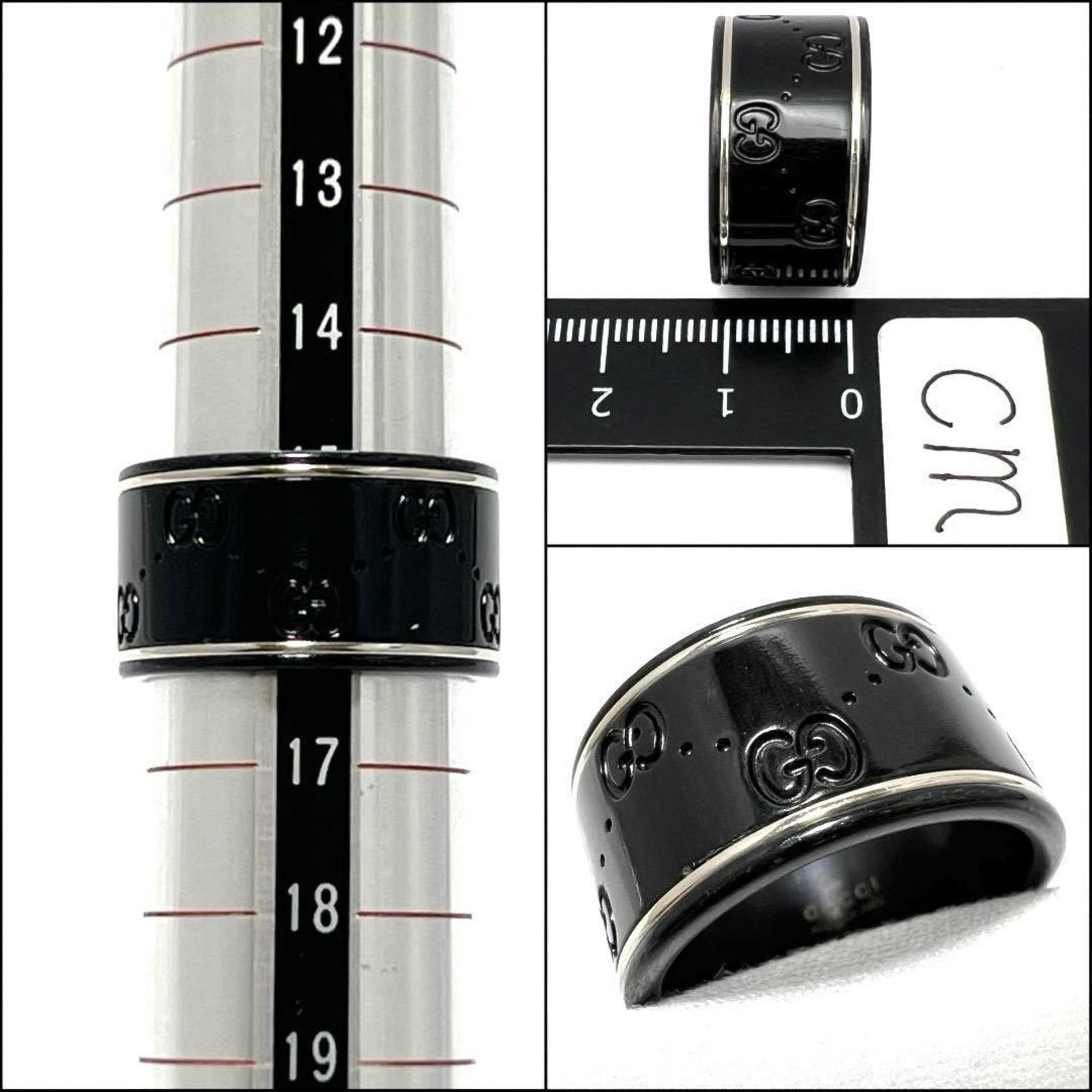 Gucci White Gold (18K) Ceramic Band Ring (Pre-Owned)