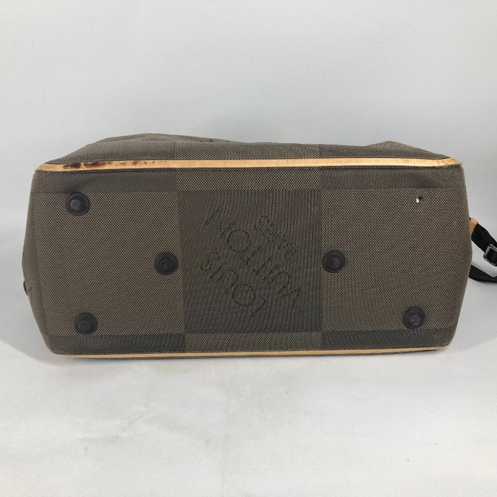 Louis Vuitton Khaki Canvas Boston Bag (Pre-Owned)