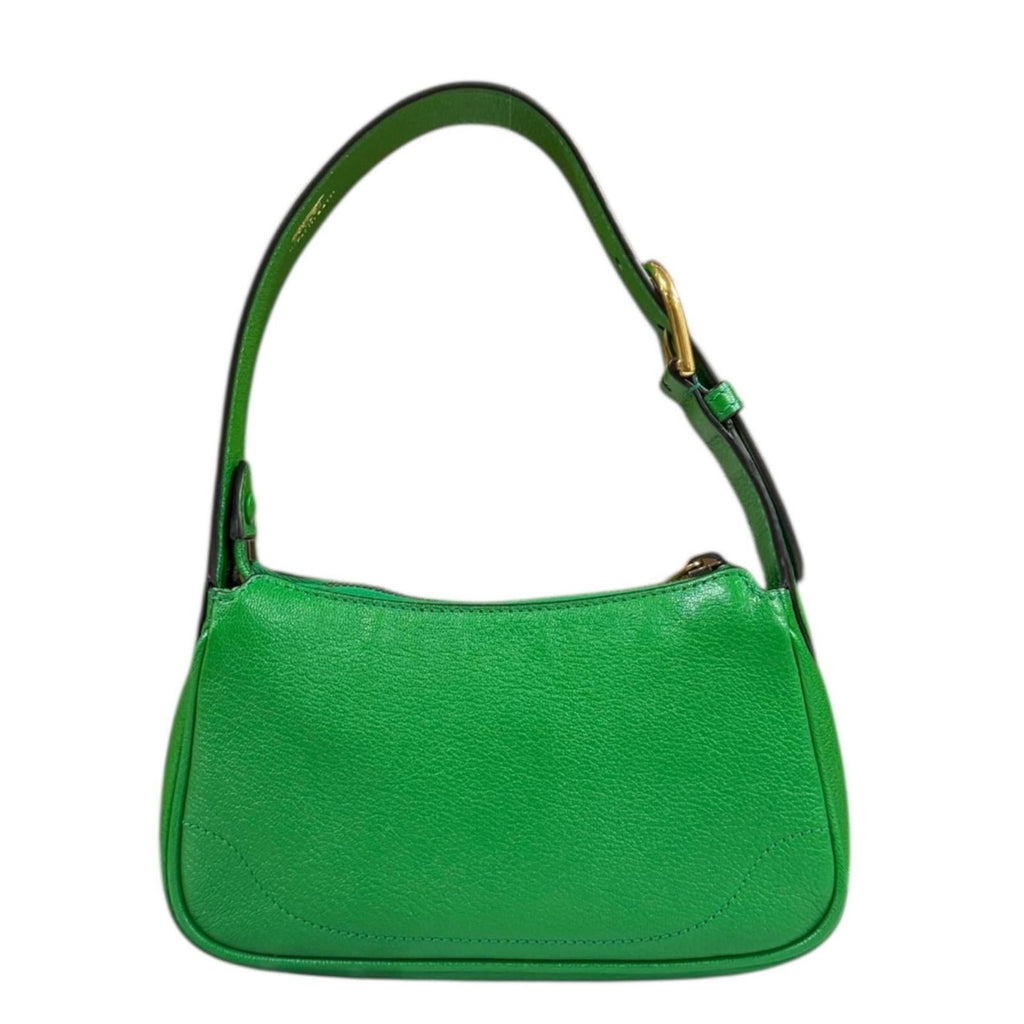 Gucci Green Leather Handbag (Pre-Owned)