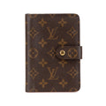 Louis Vuitton Brown Pvc Leather Wallet (Bi-Fold) (Pre-Owned)