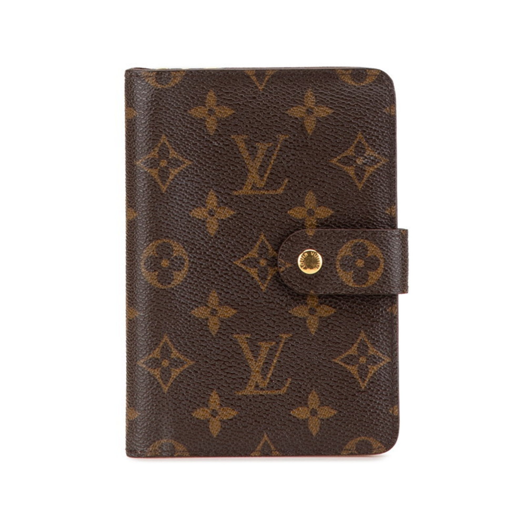 Louis Vuitton Brown Pvc Leather Wallet (Bi-Fold) (Pre-Owned)