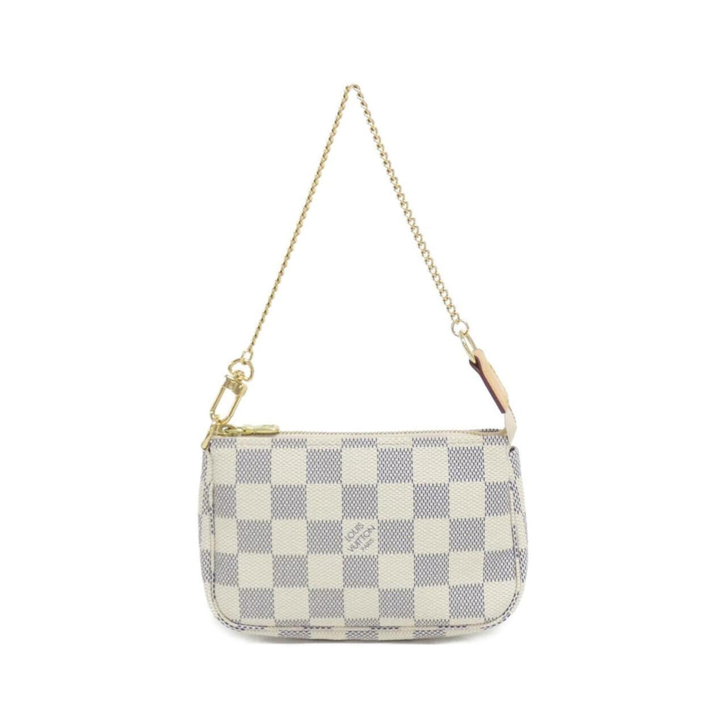 Louis Vuitton Azur Coated Canvas Pochette Pouch (Pre-Owned)