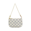 Louis Vuitton Azur Coated Canvas Pochette Pouch (Pre-Owned)
