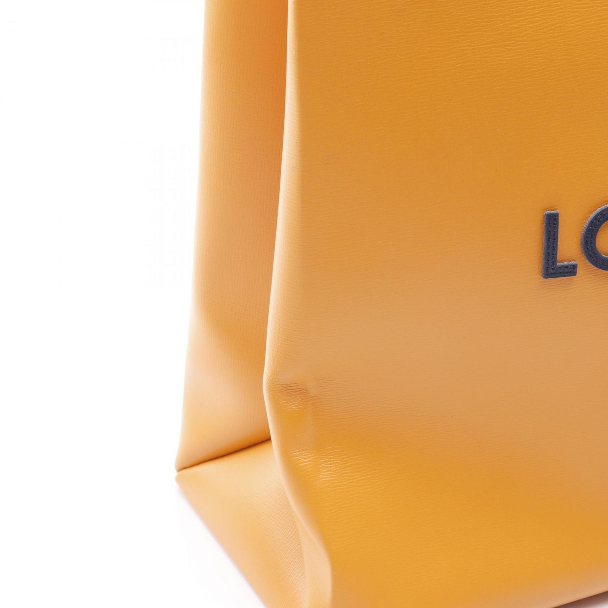 Louis Vuitton Orange Saffron Leather Tote Bag (Pre-Owned)