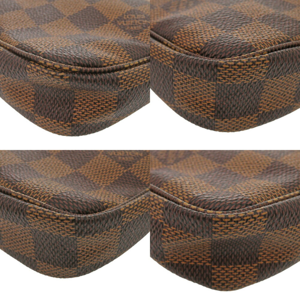 Louis Vuitton Brown Damier Canvas Pochette Pouch (Pre-Owned)