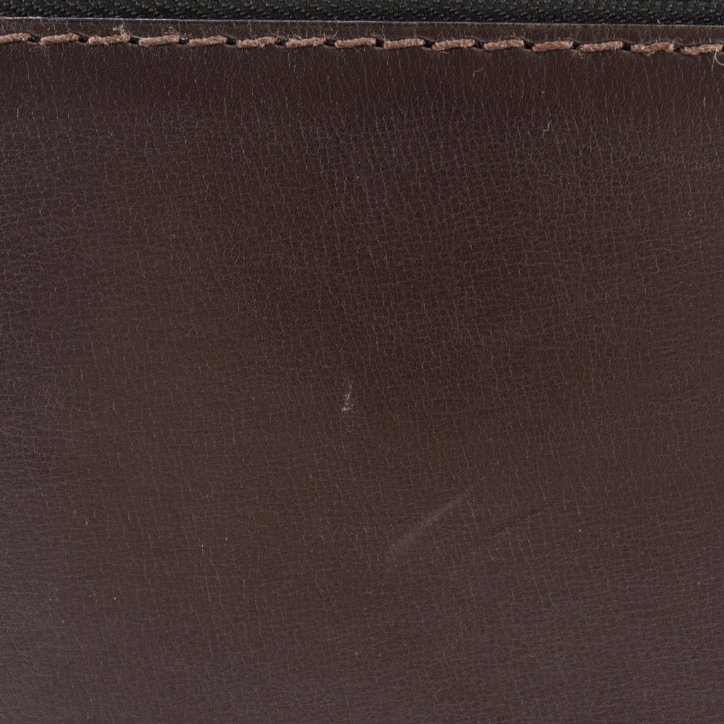 Louis Vuitton Brown Coffee Leather Shoulder Bag (Pre-Owned)
