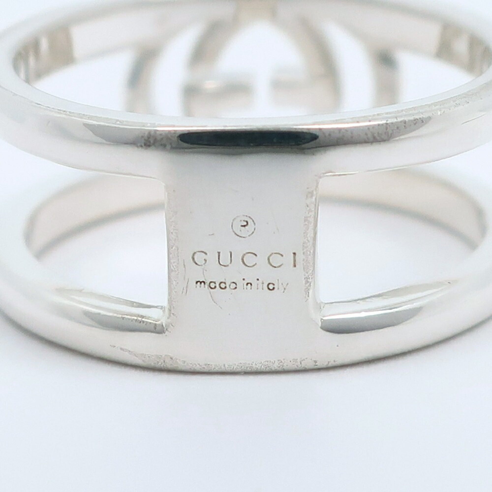Gucci Silver 925 Band Ring (Pre-Owned)