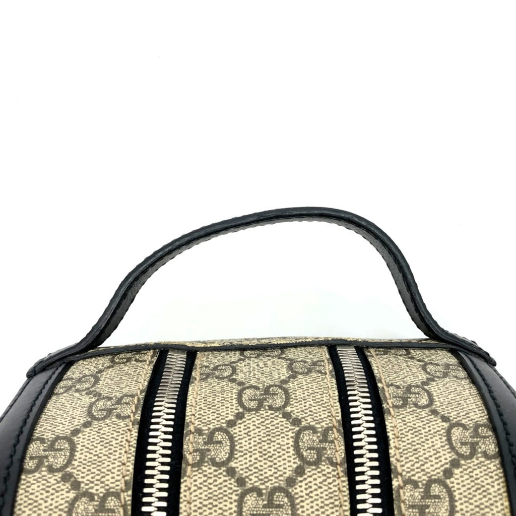 Gucci Beige Gg Supreme Leather Clutch Bag (Pre-Owned)