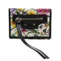 Gucci Black Multi-Color Canvas Wallet (Tri-Fold) (Pre-Owned)